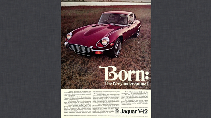 Illustration for article titled Jaguar Ads Are A Gallery For Fine Cars
